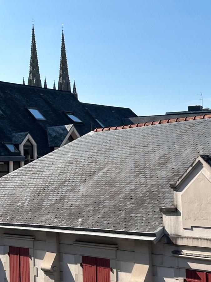 Appartement Confortable De 80M2 Centre Ville De Quimper & Parking Prive 外观 照片